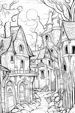 spooky town