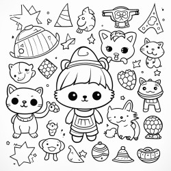 couverture de livre de coloriage animeaux
