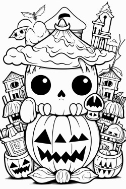 kawaii halloween