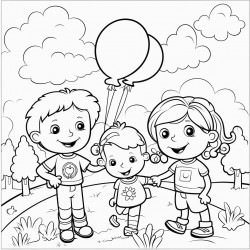 to create a coloring book