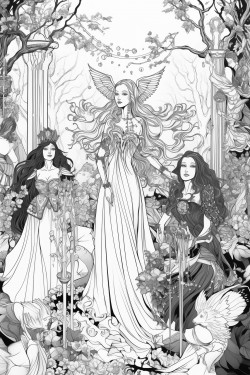 fairy queens court a grand court in the heart of an enchanted forest