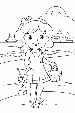 girl of the beach