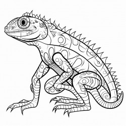 an alien lizard with 6 legs