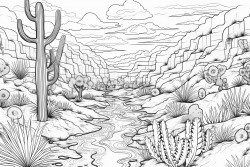 natural habitat of a strange planet