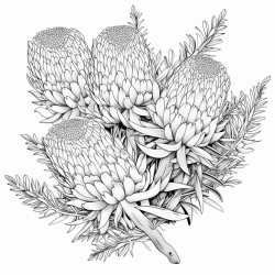 banksia flowers