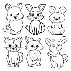 different  animals