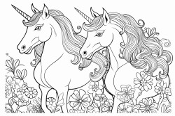colorfull unicorns