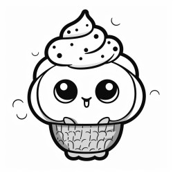 ice cream cawai