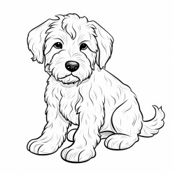 a goldendoodle dog