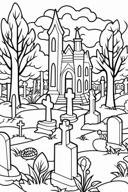 graveyards and cemeteries