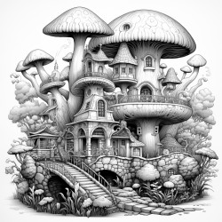mushroom island