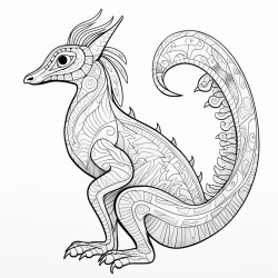 a single oaxacan alebrije