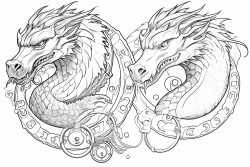 three dragonets getting olympic medals