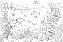 underwater landscape