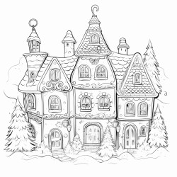 christmas coloring page