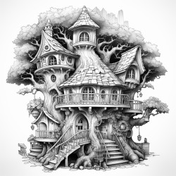 fairy tree house