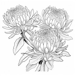waratah flowers