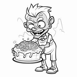 zombie baking