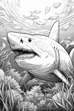 great white shark