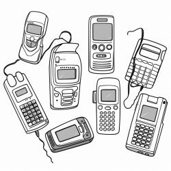 old cell phones