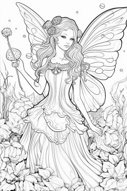 fairy makes magic