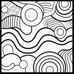 back and white no gradient no colour thick lines