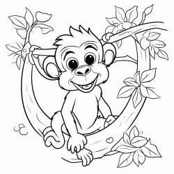monkey in tree