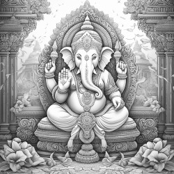 a ganpati ideol