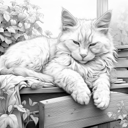 ragdoll cat sleeping