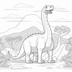 brachiosaurus dinasaur