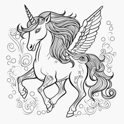 licorne aile