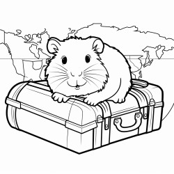 guinea pigs traveling from south america to north america