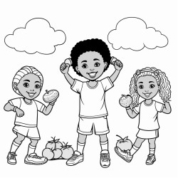 black kids healthy living