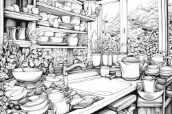 sink full of dishes