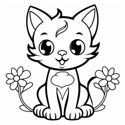 a vey beautiful jovial cat