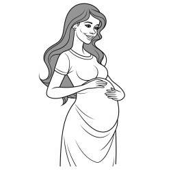 pregnant woman