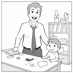 new job dad