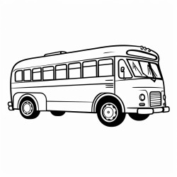 realistic bus