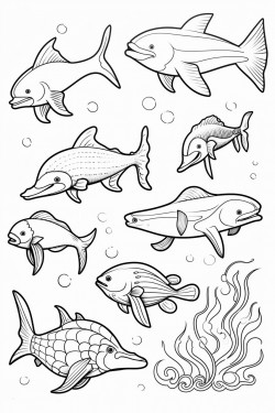 marine life animals