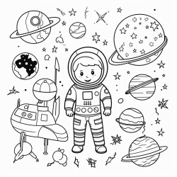 space exploration and underwater adventure