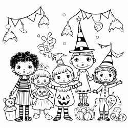 13halloween party with fun decorations