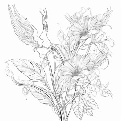 birds of paradise flowers