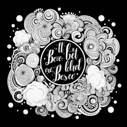 inspirational motivational quotes with bubble type letters and pretty filler images around words