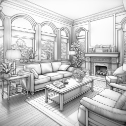 a living room