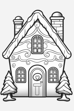 christmas ginger bread house