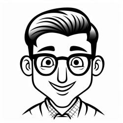 hombre calvo con lentes filosofo