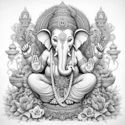 a ganpati ideol