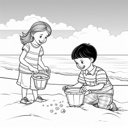 kids games on the beach
