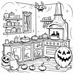 haunted houses kitchen