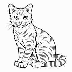 realistic cat